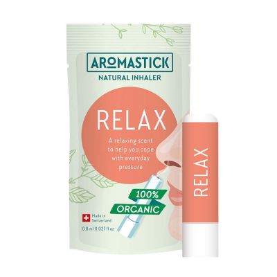 AromaStick Näs Inhalator Relax – En näsinhalator med ekologisk olja