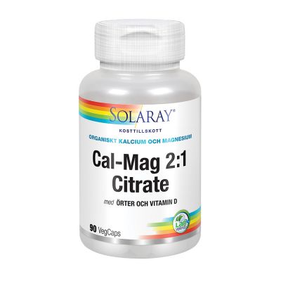 Cal-Mag 2:1 med Vitamin D, 90 kapslar