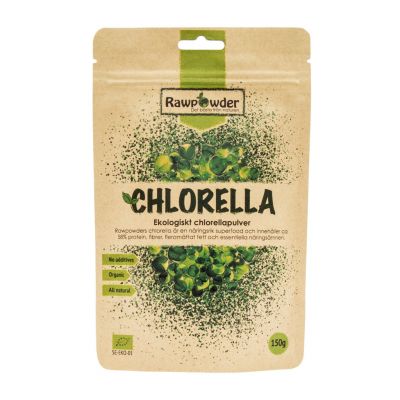 Chlorella pulver, 150g ekologisk