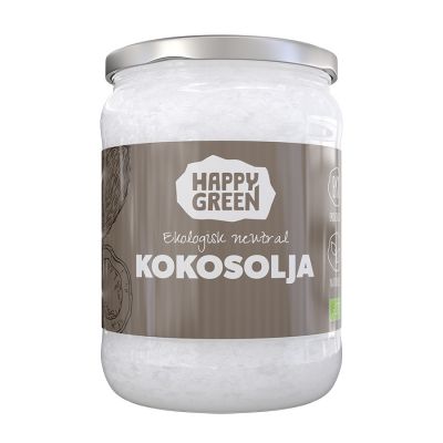 Happy Green Kokosolja Neutral, 500ml ekologisk