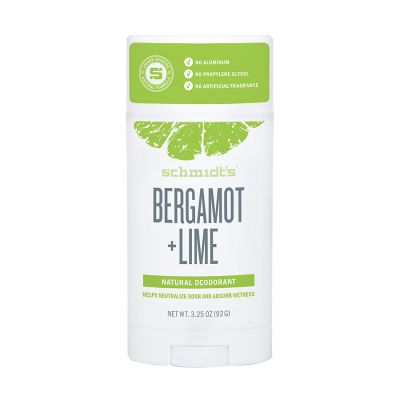Schmidts Natural Deodorant Bergamot + Lime Stick