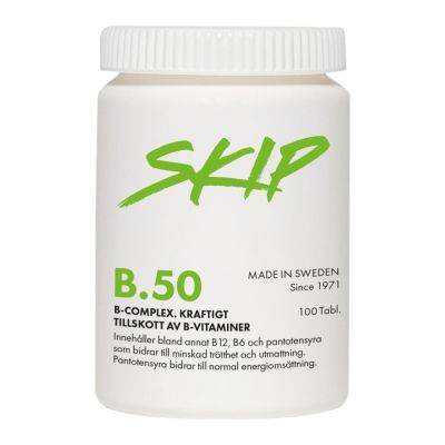 B.50 B-komplex, 100 tabletter
