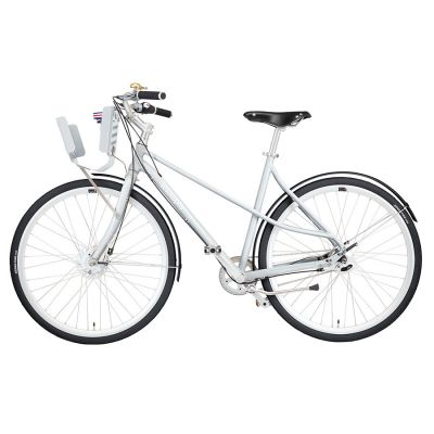 Vélosophy Comfort Silver Korg Silver – En miljövänlig cykel