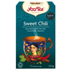 yogi tea sweet chili 17 tepasar krav ekologisk