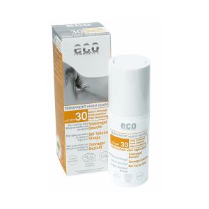Eco Cosmetics Solgel Ansikte SPF30, 30ml ekologisk
