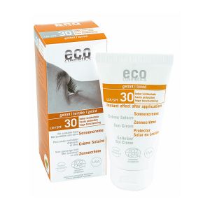 Eco Cosmetics Solkräm Tonad SPF30, 75ml ekologisk