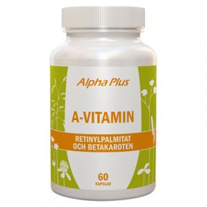 A-vitamin, 60 kapslar