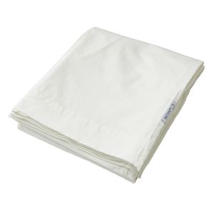 Lakan Enkel Crinkle Off White, 150 x 260 cm - Ekologiska sängkläder