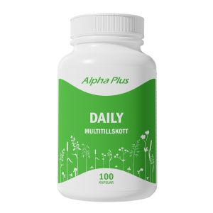 Alpha Plus Daily – Ett kosttillskott med B12 & C-vitamin