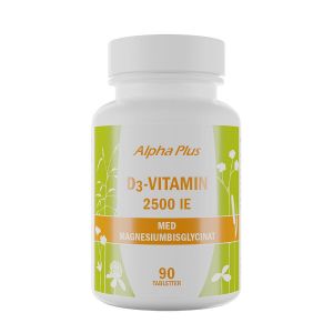 D3 vitamin 2500IE, 90 tabletter
