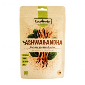 Ashwagandha, 125g pulver ekologisk