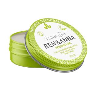 Ben & Anna Deo Persian lime Metall Jar – Naturlig deodorant 