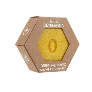 Ben & Anna Love Soap Oriental Magic Shower & Shampoo Bar – Kombinerad dusch & shampootvål 