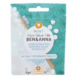 Ben & Anna Toothpaste Tablets Fluoride – Flourtabletter