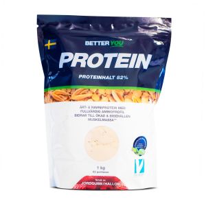Ärt & Havre Protein Jordgubb Hallon, 1kg