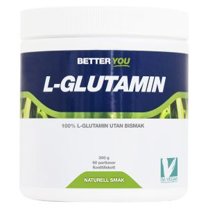 Naturligt L-Glutamin Naturell, 300g