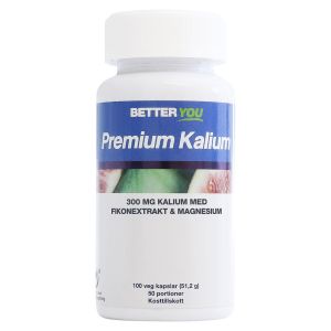 Premium Kalium, 100 kapslar