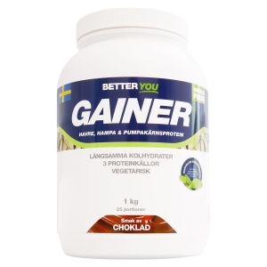 Better You Whole Food Gainer Choklad – Vegansk proteinpulver