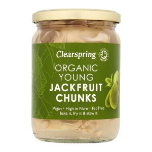 Clearspring Jackfruit Bitar – Ekologisk Jackfruit