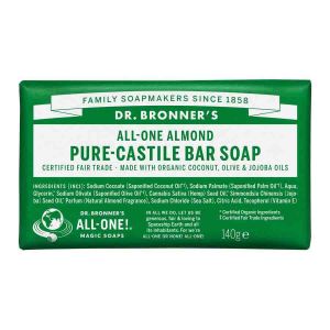 Dr Bronner's Bar Soap Almond – en mångsidig hårdtvål