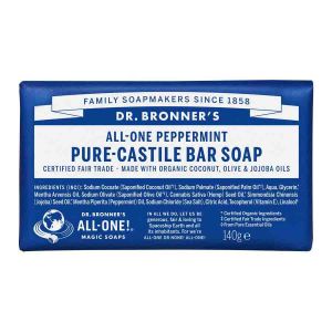 Dr Bronner's Bar Soap Peppermint – en mångsidig hårdtvål