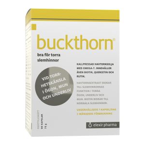 Köp Elexir Pharma Buckthorn 60 kapslar på happygreen.se
