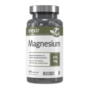 Köp Elexir Pharma Magnesium 120 tabletter på happygreen.se