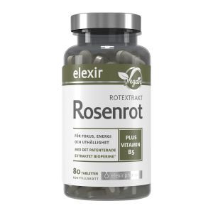 Elexir Pharma Rosenrotextrakt 80 tabletter