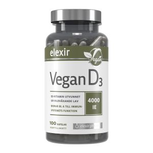 Elexir D3 Vegan – vegansk kapsel
