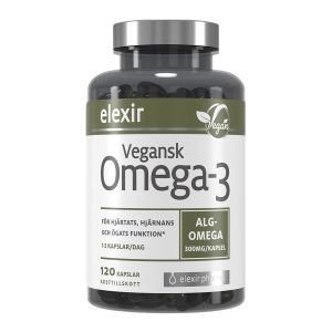 Elexir Pharma Vegansk Omega-3 – från alger