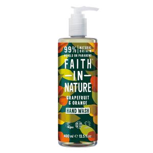 Faith in Nature Handtvål Flytande Grapefrukt & Apelsin – Återfuktande handtvål