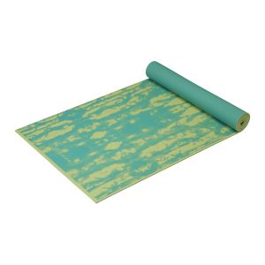 Yoga Mat Premium Reversible Turquoise Lotus, 6mm