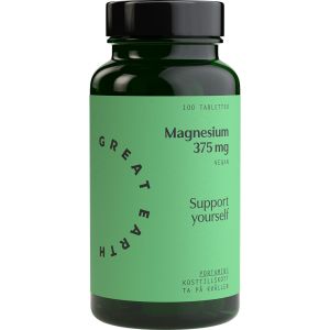 Great Earth Super Magnesium 375 mg – kosttillskott med magnesium
