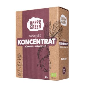 Happy Green Koncentrat Rödbetsjuice Bag-in-Box 3l ekologisk
