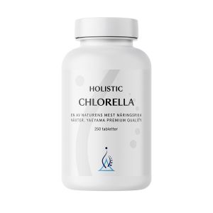 Köp Holistic Chlorella 250 tabletter på happygreen.se