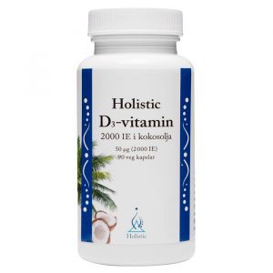 Holistic D-vitamin i kokosolja – Kosttillskott med D-vitamin