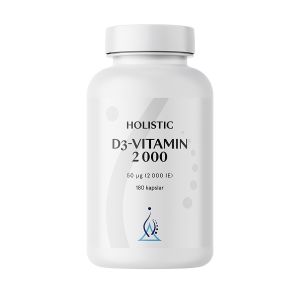 D3-vitamin 2000, 50mg, 180 kapslar