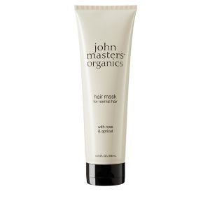 John Master Hair Mask Normal Hair Rose & Apricot – En hårmask med ekologiskt innehåll