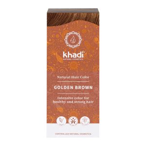 Köp Khadi Gyllenebrun 100g naturlig hårfärg på happygreen.se