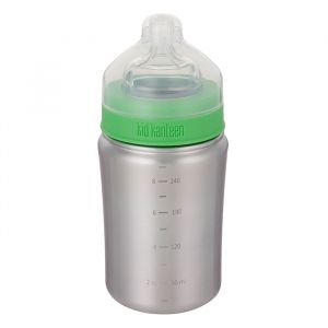 Baby Nappflaska Brushed Stainless, 266ml