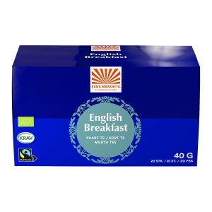 Kung Markatta English Breakfast Te 20 st ekologisk