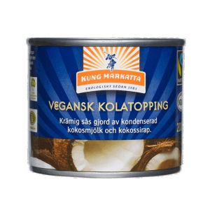 Kung Markatta Kolatopping Vegan – Ekologisk kolatopping