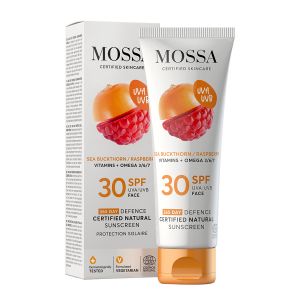 Mossa 365 Days Defence Certified Natural Sunscreen – solskydd för ansiktet