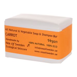 Soap & Shampoo Bar Carrot Doftfri, 110 g