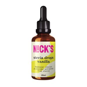 Nicks Stevia Drops Vanilj – sockerfri sötning