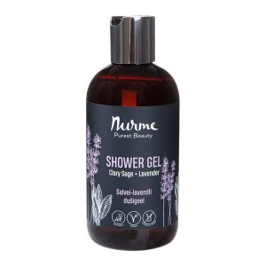 Nurme Shower Gel Clary Sage + Lavender  – rengörande gel