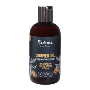 Nurme Shower Gel Petitgrain + Sweet Orange – naturligt rengörande