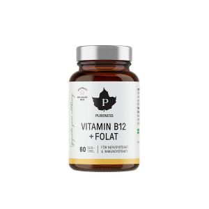 Pureness Vitamin B12 Folat Hallon – Ett kosttillskott med Vitamin B12 & B9