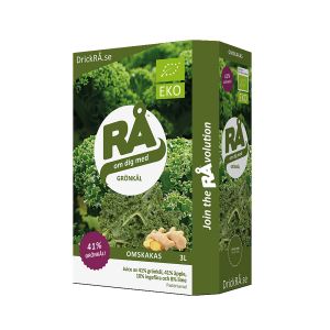 RÅ Grönkål Bag-in-box – Ekologisk Grönkålsjuice