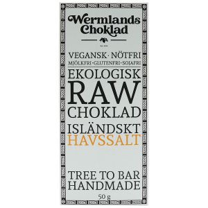 Rawchokladfabriken Raw Choklad Isländsk Havsalt 50g